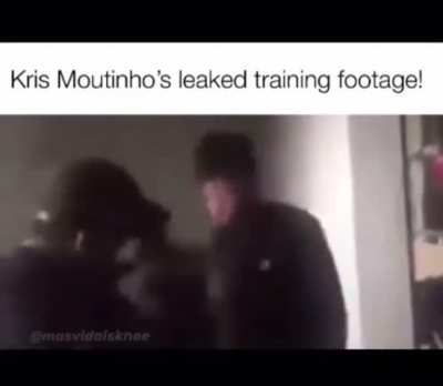 Kris Moutinho&rsquo;s leaked training footage