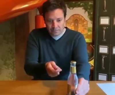 Opening the bottle