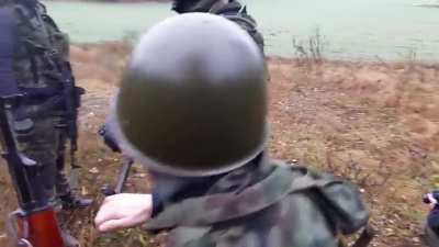 "And now Bartek will show us how to piss off the sniper"