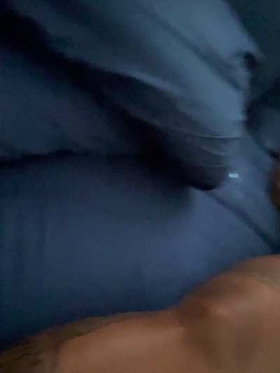 My preferred way to relax in bed