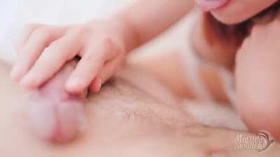 Heavenly sweet CUM Clean UP after ORAL CREAMPIE in my ANGEL MOUTH.
