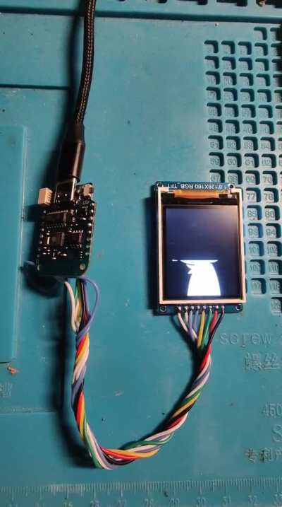 Boykisser on 1.8" LCD Screen