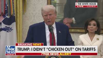 Trump flips out when asked about TACO-Trump Always Chickens Out: 