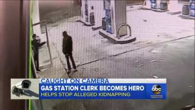 Gas Station Clerk Helps Stop Alleged Kidnapping