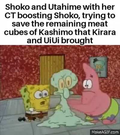"Bring the glue aswell, Nitta come help with this part, hey Where's the stapler ?!"