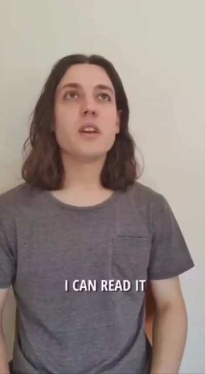 Seems like someone need glasses