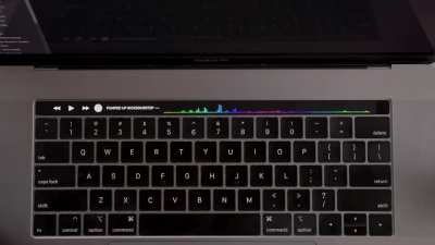 Anybody Else Want an Audio Visualizer on their Touch Bar?
