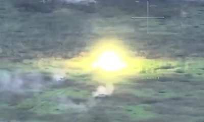 RU POV: Attack on Ukrainian positions near Kleshcheevka with T-90M and two BMP-3