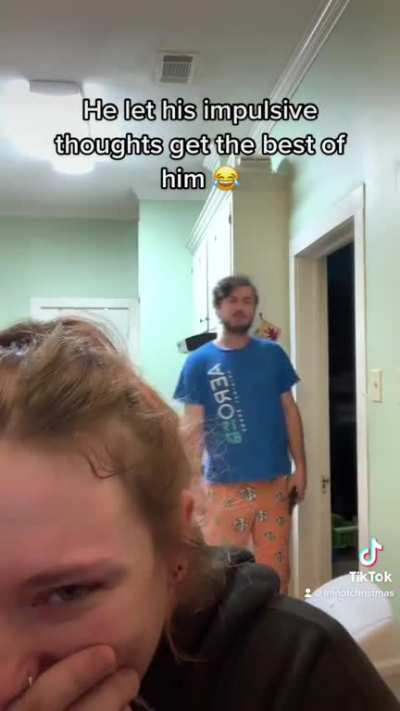 We were trying to do a tiktok and the sound didn&rsquo;t play 😂
