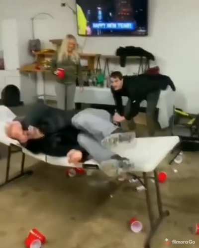 Pain be long after beer pong