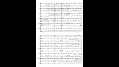 Here is an excerpt from an orchestral piece that I am currently composing
