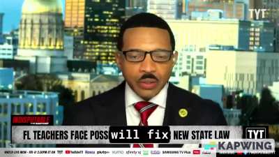 Dr. Rashad Richey on new Florida law that imposes felony criminal charges on teachers who don't remove unvetted and banned books from their classrooms