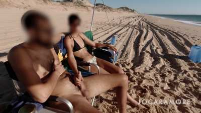 Found this public beach and just had to take advantage! So sneaky!