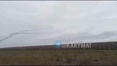 The first footage of the ultra-low-altitude launch of a pair of French stealth tactical SCALP-EG missiles from the hardpoints of the Su-24M front-line bomber.
