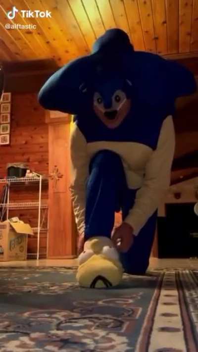 Hes so fast