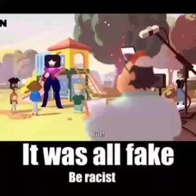 be racist