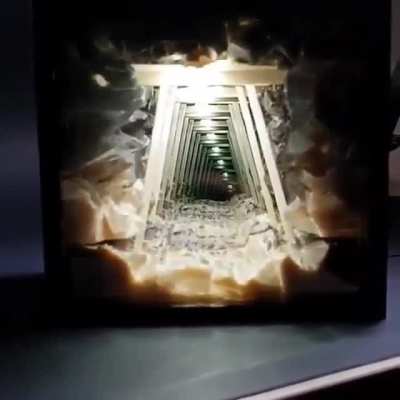 Portable mining cave
