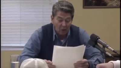 Ronald Reagan&rsquo;s warning