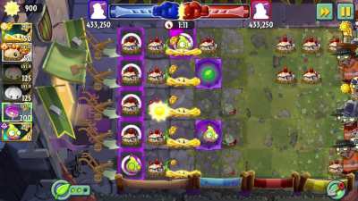 Tile Turnip/Primal Potato Mine strategy for Shine Vine arena (3.6M)
