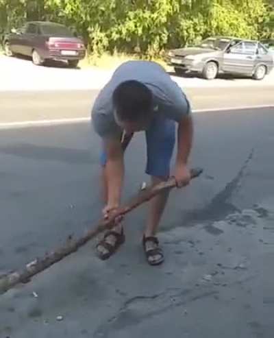 Not sure what's the backstory but its Russia