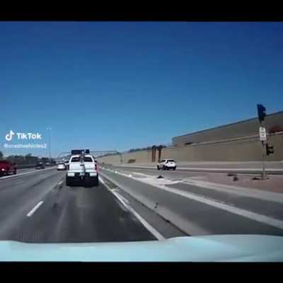 MAGA dumbfucks crash into each other. So satisfying to watch.