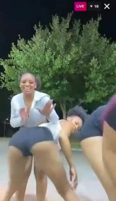 Her friend cute ass
