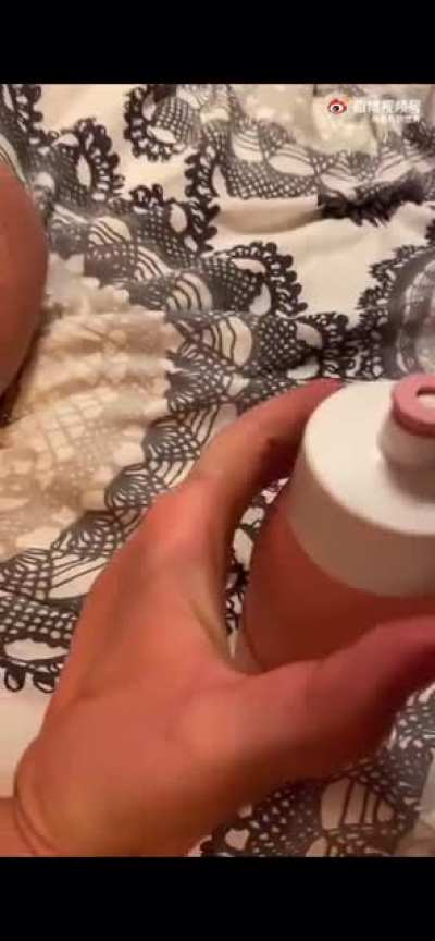 Holding a cup