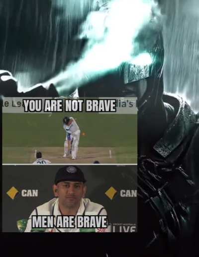 In international cricket Thala knew his strengths and always put team India above himself and stepped aside when the time was right. And it took a lot of bravery. We gotta give him props for that.