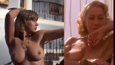 Helen Mirren nude at 27 and 30 years later at 58