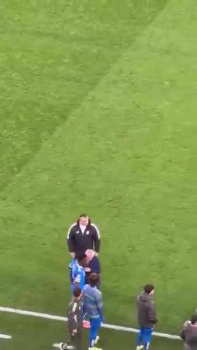 Vini jr tells the referee and then jose Mourinho that prestianni has racially abused him&hellip;.