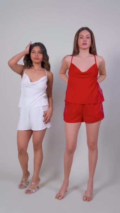 Amyra Dastur in nightwear ad