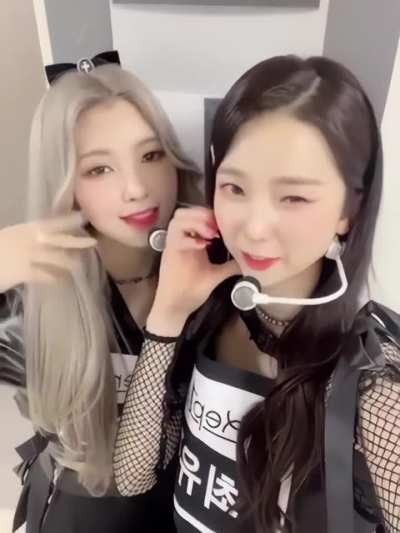 [220115] Yujin &amp;amp; Dayeon Fancafe update: KBS Music Bank [FIRST IMPACT] #DaJin