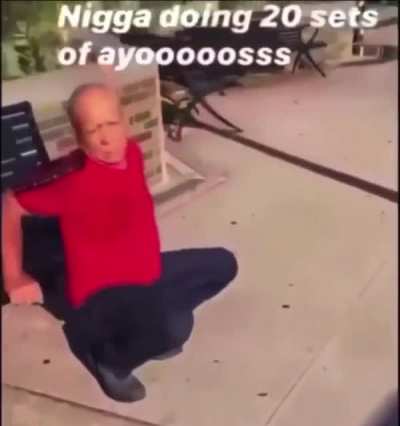 Bruce&rsquo;s workout routine