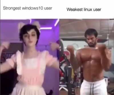 Random meme from linux server