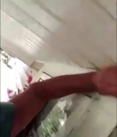 I just wonder how he's able to walk after that