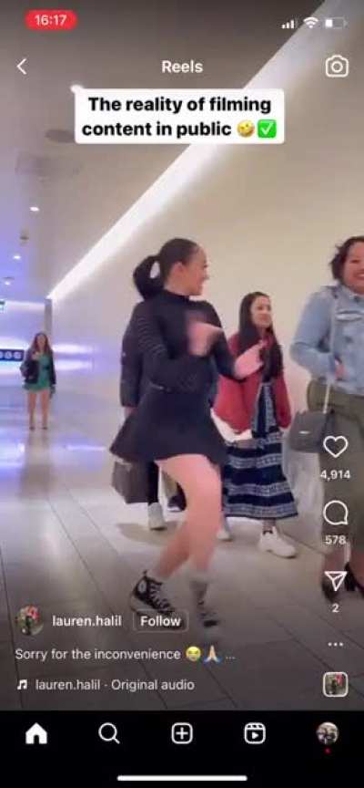 This is HER hallway how dare you use that to walk