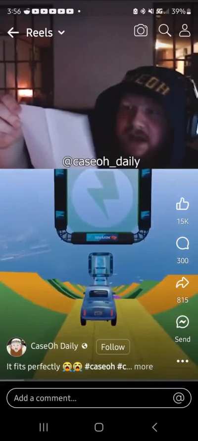 Man gets a 10x Hoodie from chat