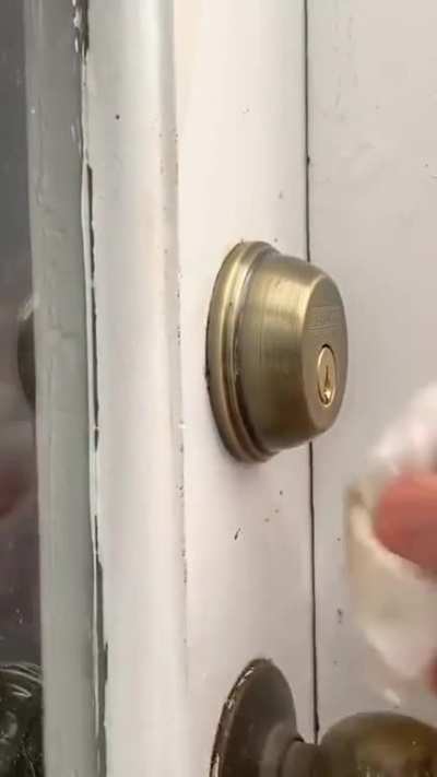 Loosening the back door!