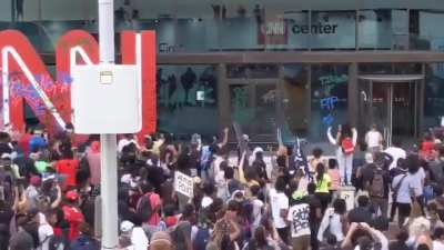 What CNN calls a “Peaceful” Protest