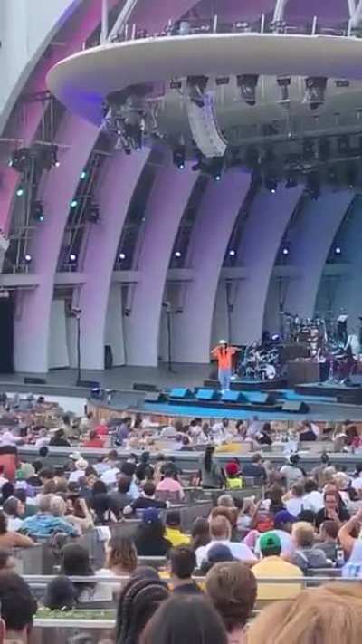 New song performed at Hollywood Bowl