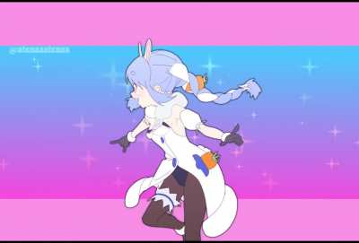 Pekora is a d-d-discommunication alien! (ANIMATION)