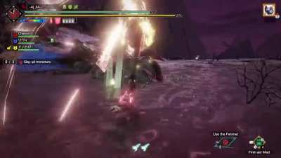 Charge Blade=Happy Brain Chemicals