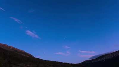 Evening to Milky Way Timelapse