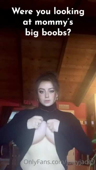 Your Girlfriend Gets Jealous of Your Mom's Big Boobs