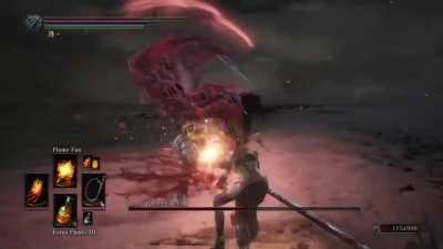 Defeating Gael every day until I go Hollow. (Day 79: Desert Pyromancer)