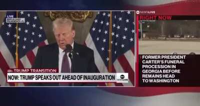 Trump: &ldquo;Vamos a cambiar el nombre del Golfo de M&eacute;xico a Golfo de Am&eacute;rica&rdquo;.