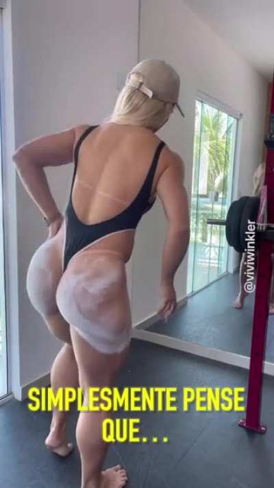 Who else would morph into that swimsuit???