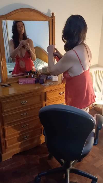 Getting ready 😉😘