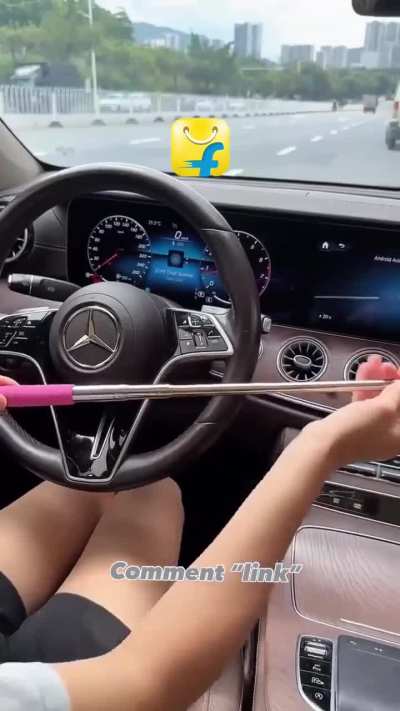 Car ke glass ki safai ab secends mein!🚗 Mini Wiper for Car_compact, handy, super effective