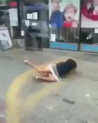 Woman Spits On Asian Man And Regrets It
